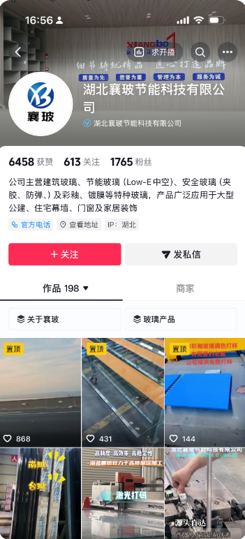 某某节能科技（建材 / 节能玻璃）建材企业 IP