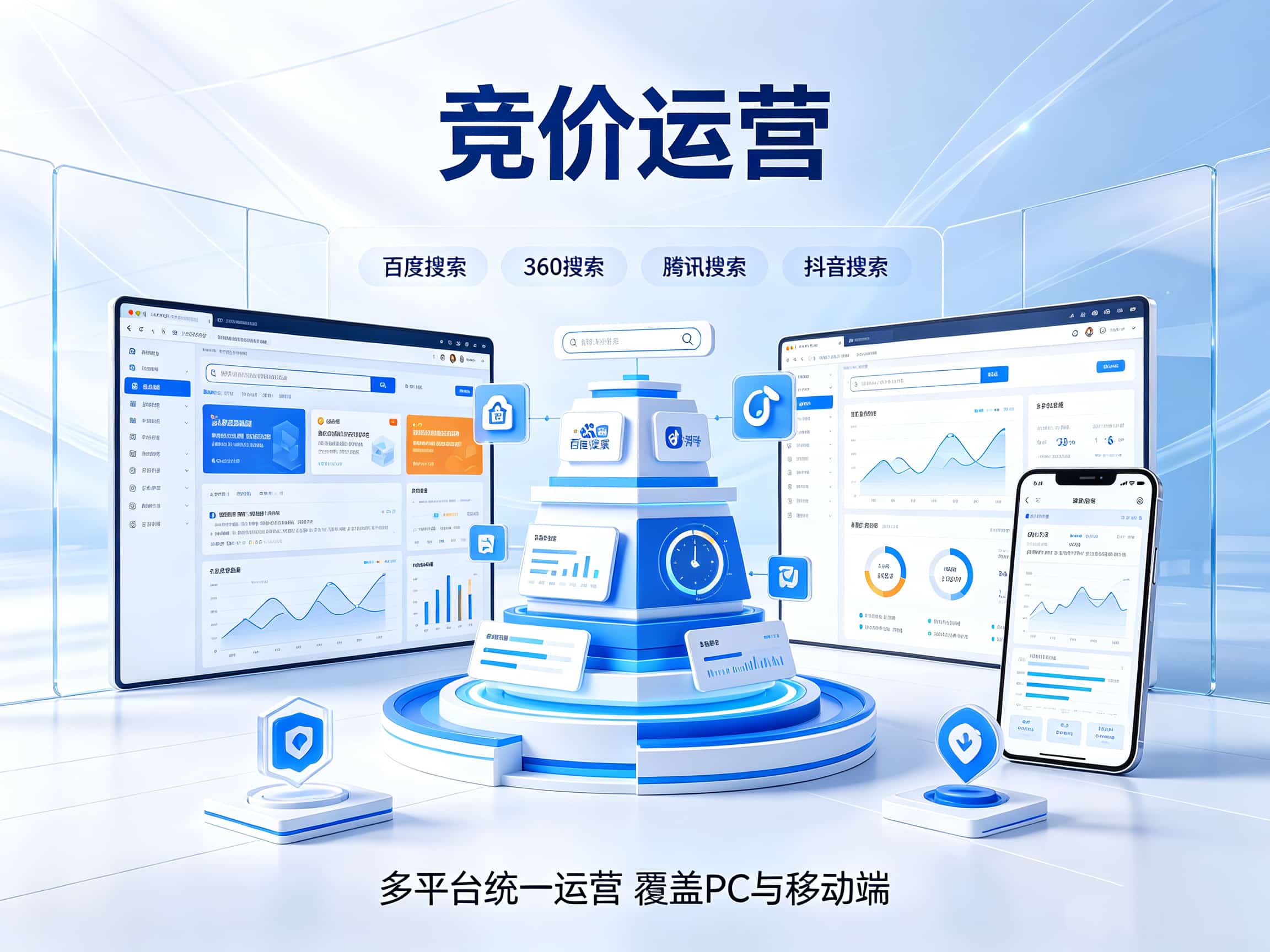 工业全域搜索竞价聚合运营
